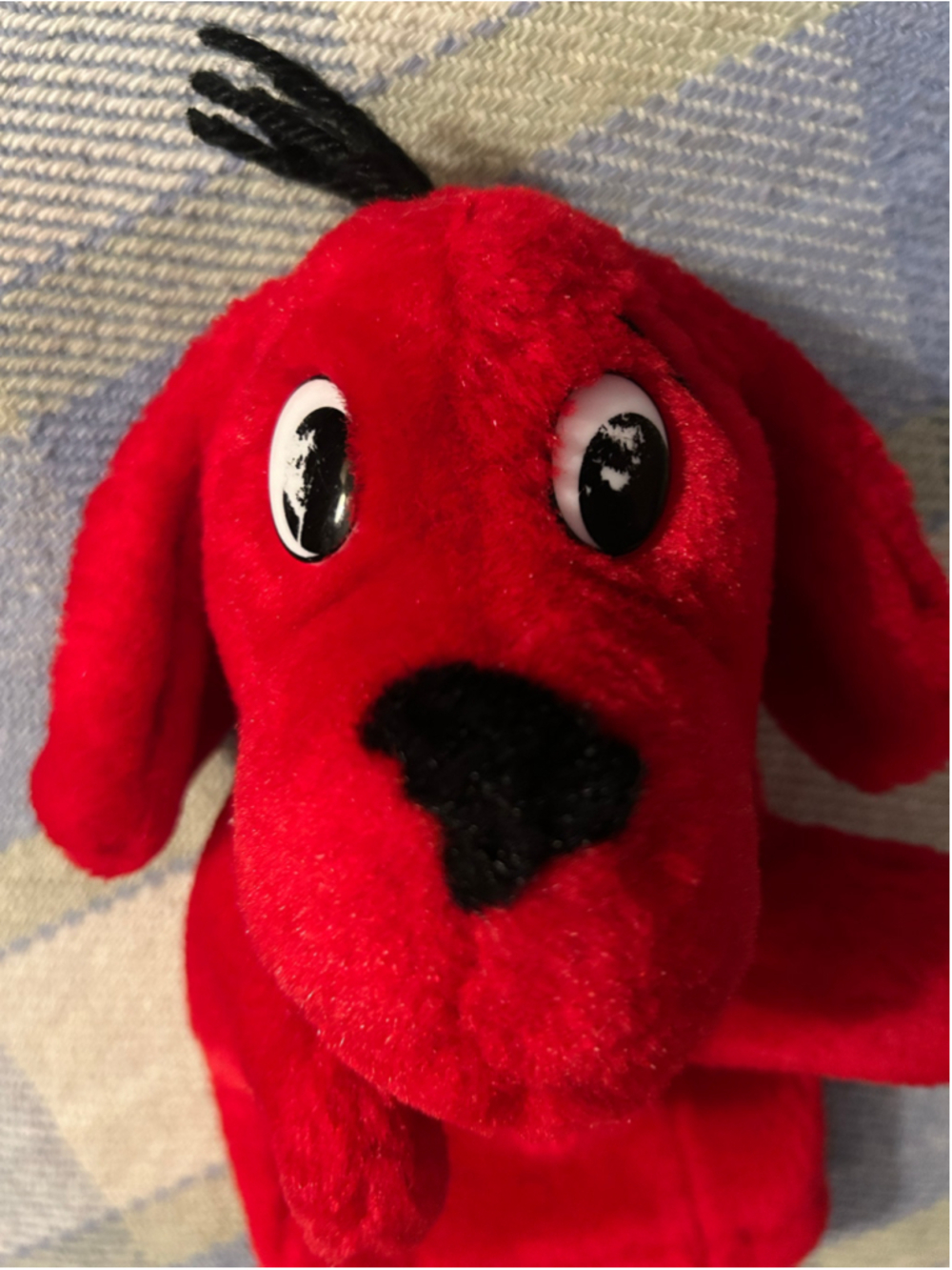 Vintage Clifford The Big Red Dog Hand Puppet Scholastic Kids R. Bridwell - Picture 2 of 6